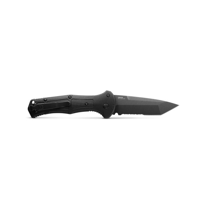 Benchmade CLAYMORE Tanto - Serrated Folding Knife BEN-9071SBK