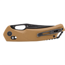 SRM Retriever 3.54" Black Stonewash Blade Tan G10 Handle 9201-GW
