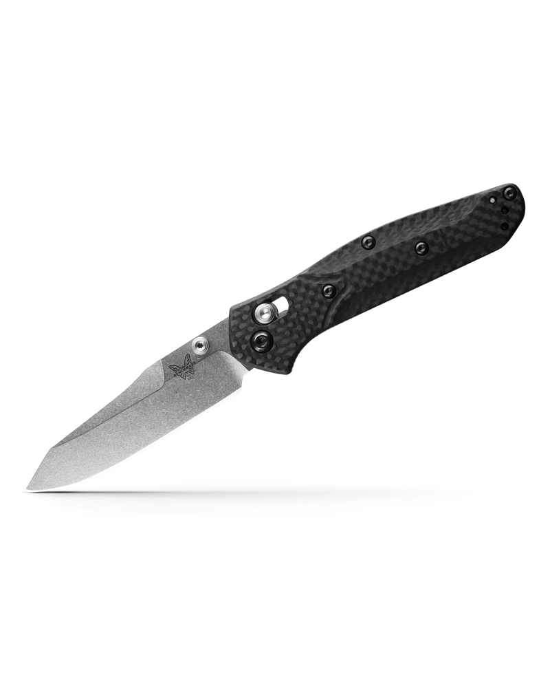 Benchmade 945-2 Mini Osborne Folding Knife 2.92" S90V Blade Carbon Fiber Handles