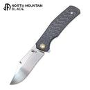 North Mountain Blade Jellyfish 4thGen 3.5in Böhler M390 Black Carbon Fiber Handle