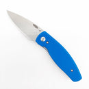 Three Rivers Mfg Neutron 2 Folding Knife 3in 20CV Steel Blue Textured G10 Handles