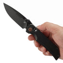 Kansept Eaglestrike 3.73" CPM S35VN Blackwash Titanium Black K1095V2
