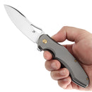 Kansept Echis 3.45" CPM S35VN Titanium Plain K1071A1