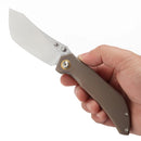 Kansept Tipper 3.38" CPM S35VN Bronze Anodized Titanium Plain Bronze K1079A2