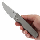 Kansept Chimera 3.15" Stonewashed CPM S35VN Stonewashed Titanium K1096A2