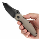 Kansept Baba Yaga 3.06" CPM 20CV Bronze Anodized Titanium K1074A6