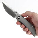 Kansept Tarkin 3.42" CPM20CV Bead Blasted Titanium Gray K1078A1