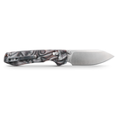 Vosteed Raccoon Folding Knife 3.25in Nitro-V Steel Raffir Noble Handles Cross-Bar Lock
