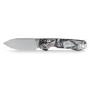 Vosteed Raccoon Folding Knife 3.25in Nitro-V Steel Raffir Noble Handles Cross-Bar Lock