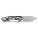 Vosteed Raccoon Folding Knife 3.25in Nitro-V Steel Raffir Noble Handles Cross-Bar Lock