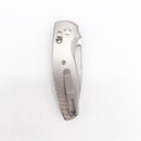 TRM Bulldog Rev. B 2.95" 20CV Folding Knife Lizard Skin Titanium 3D Handles River-Lok USA Made EDC