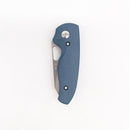 TRM Holier Nerd 2.2" MagnaCut Blade Blue Cerakote Titanium 3D Contoured Handles Deep Carry Clip USA Made