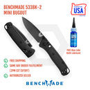 Benchmade 533BK-2 Mini Bugout EDC Folding Knife