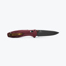 Benchmade 581BK-04 Barrage AXIS Lock Assisted Folding Knife – 3.6" CPM-S30V Cerakote Blade, Redstone Richlite Handles