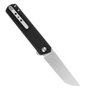 Kansept Foosa T2020T10 – Slip Joint/Flipper Knife, 3.06" 154CM Blade, Black G10 Handle, Rolf Helbig Design