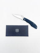 Spyderco Grasshopper Slipjoint Folding Knife – 2.30" Sandvik 12C27 Blade, Black G-10 Handles – C138GBKP