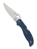 Spyderco Stretch 2 XL Lightweight – 3.99" Satin CPM-SPY27 Blade, Cobalt Blue FRN Handle, Back Lock – Model C258PCBL