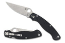Spyderco Military 2 SPRINT RUN 4.00" Satin CPM-S90V Carbon Fiber Handles C36CFP2