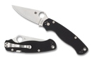 Spyderco Paramilitary 2 Folding Knife 3.42in CPM S45VN Steel Blade Black Textured G-10 Handles - C81GP2