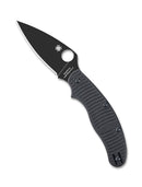 Spyderco UK Penknife Salt C94GMCBKP 2.95" MagnaCut Black DLC Blade - Black G10