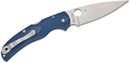 Spyderco Native Chief Lightweight – 4.02" Satin CPM-S110V Drop Point Blade, Dark Blue FRN Handles – C244PDBL