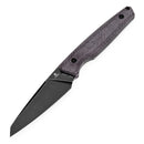 Tenable Parr G011B1 – 3.12" Blackwash CPM S35VN Drop Point Blade, Shred Carbon Fiber Handle, Liner Lock