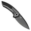 Kansept ODD 21 K1077A7 – 3.08" Mirror DLC CPM 20CV Blade, Mirror DLC Titanium Handle, Titanium Frame Lock (Tuff Knives Design)