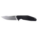 Ruike D191-B Folding Knife Stonewash 8Cr13MoV Black G-10/Stainless Steel Handles Framelock
