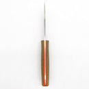 White River Ursus Cub Magnacut Fixed Blade Knife – OD Green Micarta w/ Orange Liners + Ferro Rod (USA Made)