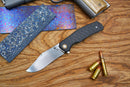 North Mountain Blade Jellyfish 4thGen 3.5in Böhler M390 Black Carbon Fiber Handle