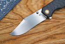 North Mountain Blade Jellyfish 4thGen 3.5in Böhler M390 Black Carbon Fiber Handle