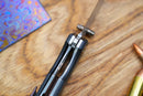 North Mountain Blade Jellyfish 4thGen 3.5in Böhler M390 Black Carbon Fiber Handle