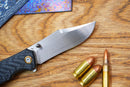 North Mountain Blade Jellyfish 4thGen 3.5in Böhler M390 Black Carbon Fiber Handle