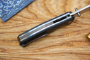 North Mountain Blade Jellyfish 4thGen 3.5in Böhler M390 Black Carbon Fiber Handle