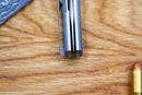North Mountain Blade Jellyfish 4th Generation 3.5in M390 Blade Blue Ceramic Carbon Fiber Handle