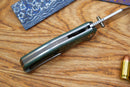 North Mountain Blade Jellyfish 4th Generation 3.5in M390 Blade Green Ceramic Carbon Fiber Handle
