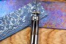 North Mountain Blade Jellyfish 4th Generation 3.5in M390 Blade Brown Ceramic Carbon Fiber Handle