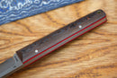 North Mountain Blade Chop Mini Fixed 3.5" SLD-Magic Full Tang Steel Copper Infused Carbon Fiber Handle