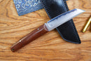 North Mountain Blade Chop Mini Fixed 3.5" SLD-Magic Full Tang Steel Old Fashioned Micarta Handle