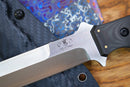 North Mountain Blade Bear Hunt Hiroshii Suzuki Handmade Japanese SKD11 Steel Carbon Fiber Handle