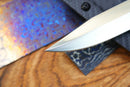 North Mountain Blade Bear Hunt Hiroshii Suzuki Handmade Japanese SKD11 Steel Carbon Fiber Handle