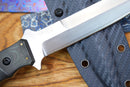 North Mountain Blade Bear Hunt Hiroshii Suzuki Handmade Japanese SKD11 Steel Carbon Fiber Handle