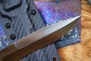 North Mountain Blade Bear Hunt Hiroshii Suzuki Handmade Japanese SKD11 Steel Carbon Fiber Handle