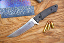 North Mountain Blade Utility B Hiroshii Suzuki Handmade Japanese SKD11 Steel Carbon Fiber Handle