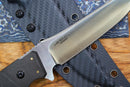 North Mountain Blade Utility B Hiroshii Suzuki Handmade Japanese SKD11 Steel Carbon Fiber Handle