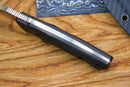 North Mountain Blade Utility A Hiroshii Handmade Japanese SKD11 Steel Carbon Fiber Handle