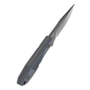 Tenable Tiny Dancer G014A3 – 3.17" Gray TiCn Coated D2 Drop Point Blade, Light Gray G10 Handle, Fixed Blade EDC Knife – Designed by JB Stout