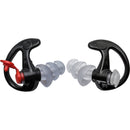 EP4 SONIC DEFENDERS PLUS Filtered Flanged Earplugs - Black