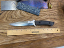 North Mountain Blade Bear Hunt Hiroshii Suzuki Handmade Japanese SKD11 Steel Carbon Fiber Handle