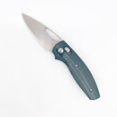 TRM Bulldog Rev. B 2.95" 20CV Folding Knife Forest Green G10 3D Handles River-Lok USA Made EDC